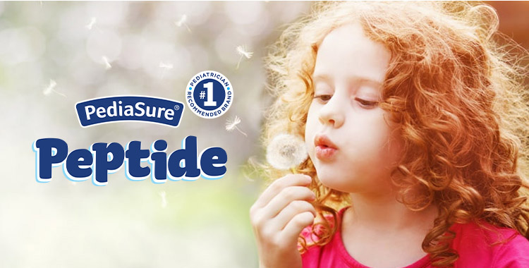 Kids with specialized peptide-based nutrition needs can rely on PediaSure Peptide for complete nutrition