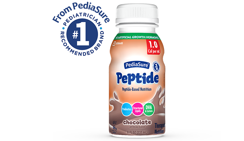 PediaSure Peptide - from the makers of PediaSure, the #1 brand recommended by pediatricians.